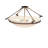 Almeria Acrylic Semi Flush Mount
