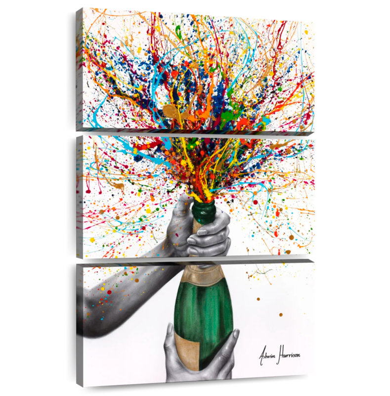 Yarlin Bottle Of Nostalgia, 74" H x 48" W