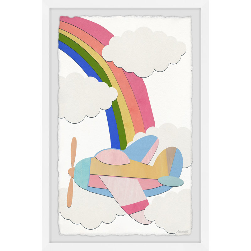 Eilidh Chassing Rainbows, reproduction encadrée, H 30 po x l 20 po x P 1,5 po