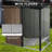 5 ft. W x 3 ft. D Metal Traditional Storage Shed with Floor