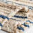 Abhay Hand Woven Cotton/Jute Striped Rug in Natural/Blue-1874915361