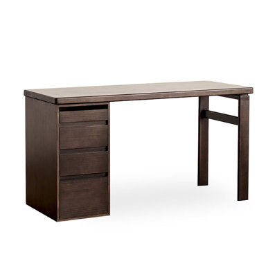 Bureau rectangulaire en bois massif