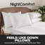 NightComforts Hollowfibre Firm Support Pillow