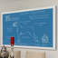 Art mural sur toile Trinx «Blueprint Boxer» par Ethan Harper-2033641148-2033641149