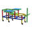Buildable Play Structure Set with Wheels, Indoor and Outdoor