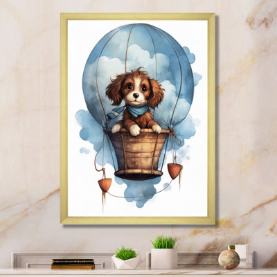 «Nursery Adorable Pups II», reproduction sur toile