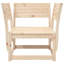 Garden Chair Solid Wood Pine-393995314