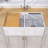 33" W X 20" D Fireclay Farmhouse Kitchen Sink Apron Front Double Bowls Sink Workstation Farm Sink Extra Deep White Sink with Accessories