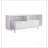 Modern TV Stand with Two Shelves and Two Drawers --496910079