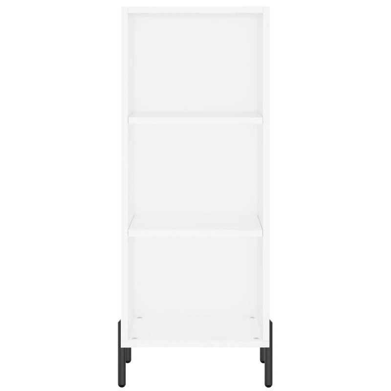 Maali 90cm H x 34.5cm W Standard Bookcase, White