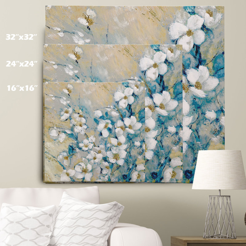 " May " by Eugene Tava, 32" H x 32" W x 1.5" D