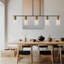 Luminaire suspendu pour îlot de cuisine 5 lumières Asa-1666143653