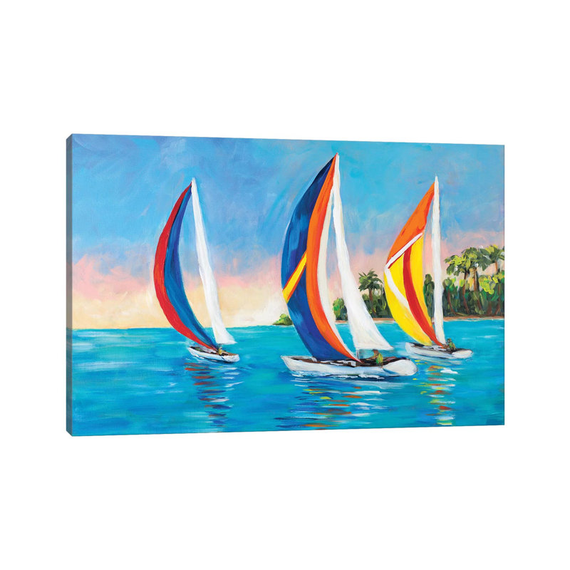 Morning Sails I, H 40 po x l 60 po x 1,5 po