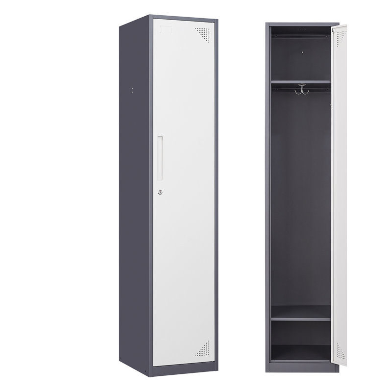 Casier de 15 po de largeur, Gris / blanc