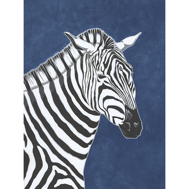 Release A Zebra Print by Bella Lane, 32" H x 24" W x 1.5" D, Image Brush Gel