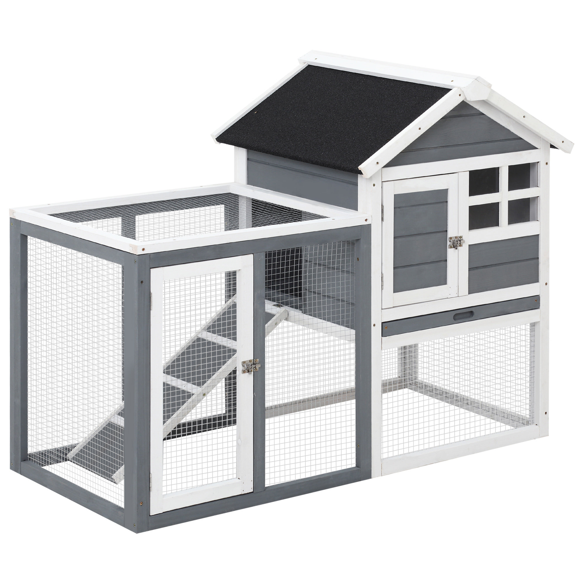 Archie & Oscar Coleman Weather Resistant Small Animal Hutch with Ramp ...