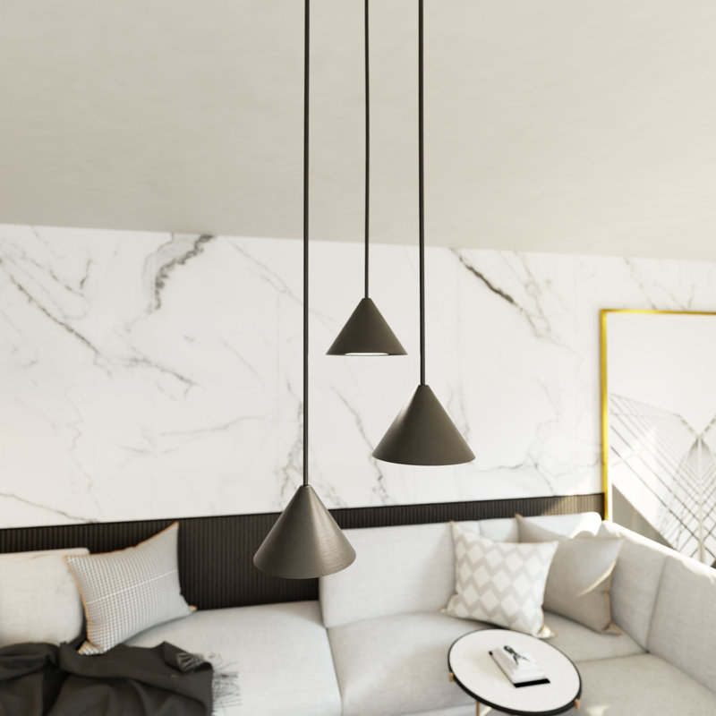 Aavyan 3 - Light Pendant, Black