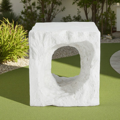Outdoor Patio Karst Cave Inspired MGO Side Table