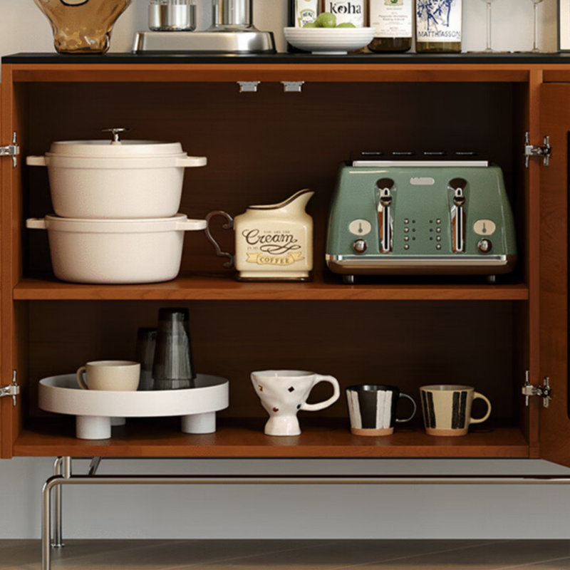 Buffet simple et rétro, H 41,73 po x l 55,12 po x P 17,72 po