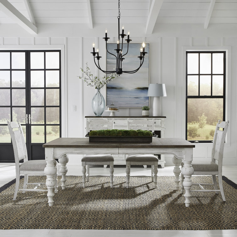 Cogan Rectangular Table Set w/ 18" Leaf