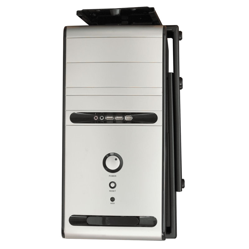 Support pour unité centrale de bureau H 22,52 po x l 9,06 po