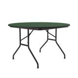 Table circulaire pliante portable