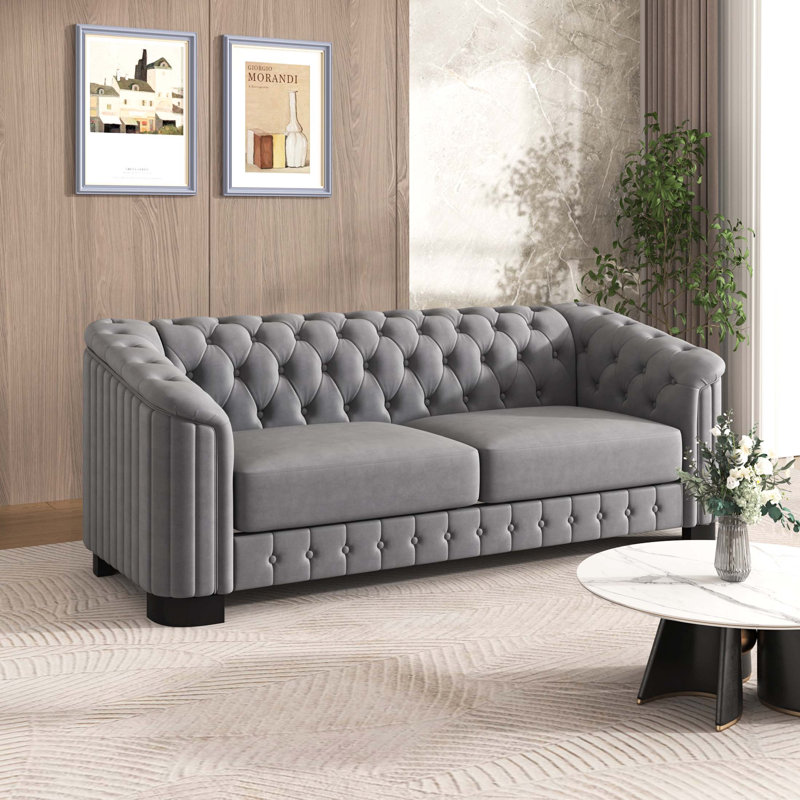 Canapé 82,4 po Mid Century Modern