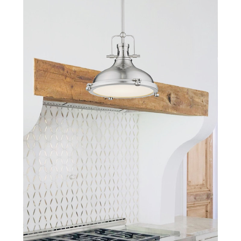 Chesser 1 - Light Single Pendant, 50.5" H x 15" W x 15" D, Oil rubbed Bronze