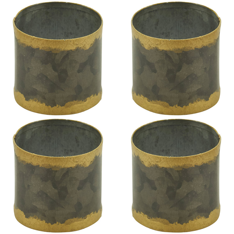 Galvanized Napkin Holder