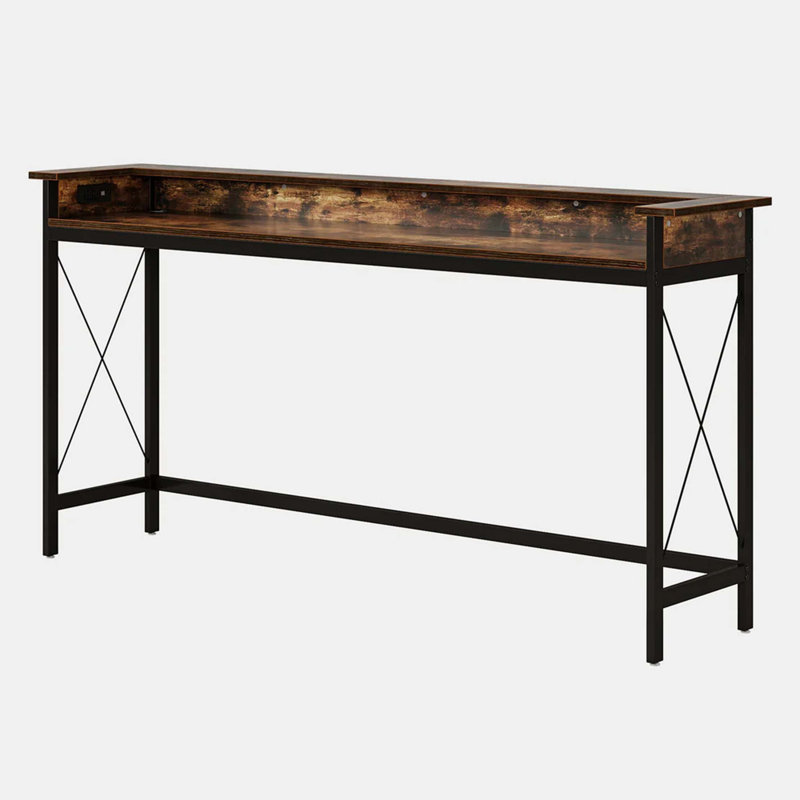 Couch Table With Electrical Outlet,Console Table,Bedend Table
