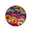 Tapis rond rond rond multicolore lavable à la machine-1518084324
