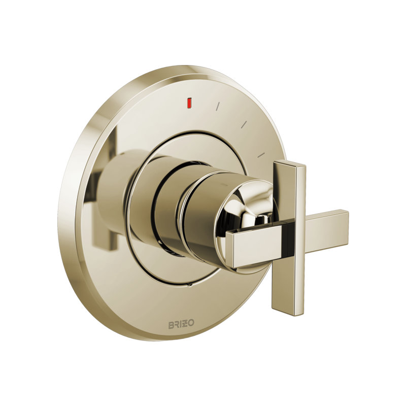 Levoir® Pressure Balance Valve Only Trim, Cross, Polished Nickel