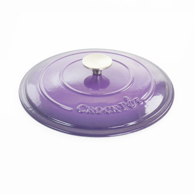 Mijoteuse ronde en fonte antiadhésive Crock-pot