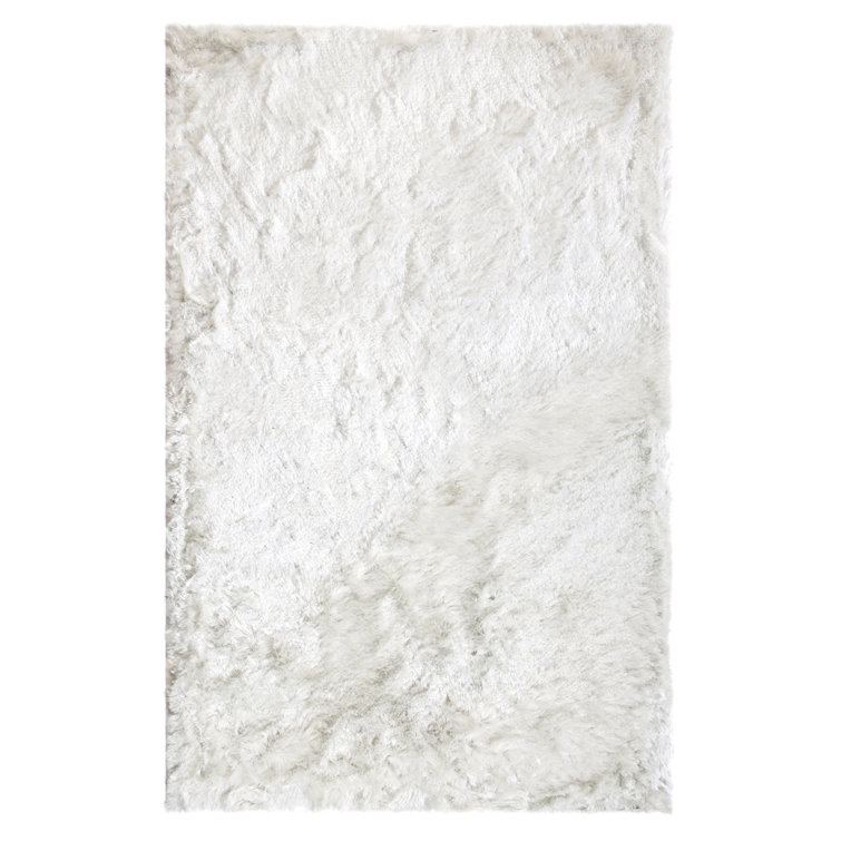 Tapis ivoire tissé à la main Kailyn