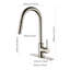 Robinet de cuisine avec douchette extractible-117237912