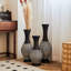 Ensemble de 3 vases de sol modernes en PVC, durables et élégants pour rehausser la décoration intérieure et ajouter de l'élégance à n'importe quelle pièce