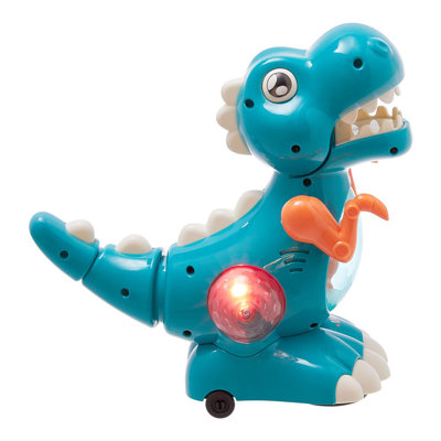 Dinosaur Walking Toy with Sounds and Lights