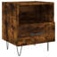 Mankin 40cm W Iron Bedside Table-1747101911
