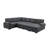 Upholstered L-Shaped Sectional Left Hand Facing-658920206