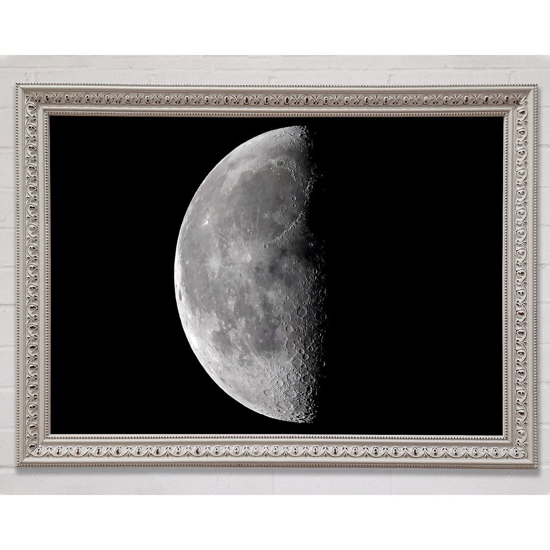 Gerahmtes Bild Half Moon