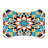 Arabic Tile Collection - 1 Piece Bone Shape Feeding Mat