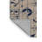 Washable Port markings Nautical Area Rug-1929448697