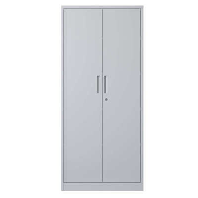 71"H Metal Garage Storage Cabinet, Tool Steel Locking Cabinet With Doors And 3 Adjustable Shelves, Tall Cabinets For Garage Storage Systems Lockable File Cabinet For Home Office,Classroom,Pantry