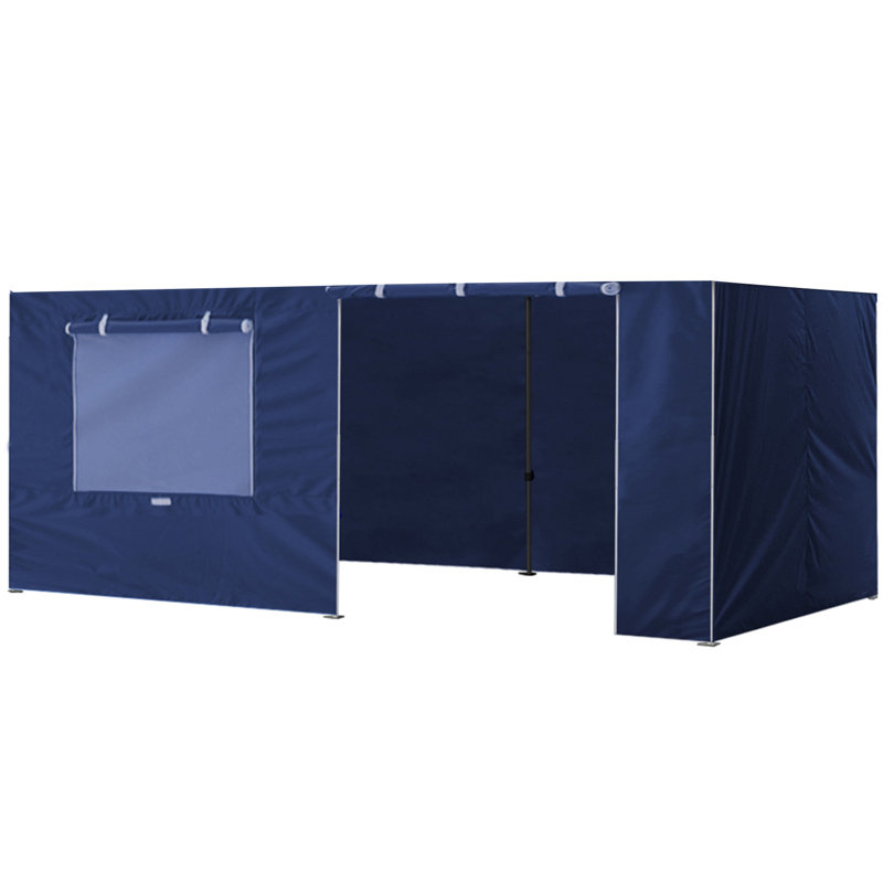 Mur latéral Moguel, Bleu marine, H 84 po x l 120 po x P 240 po