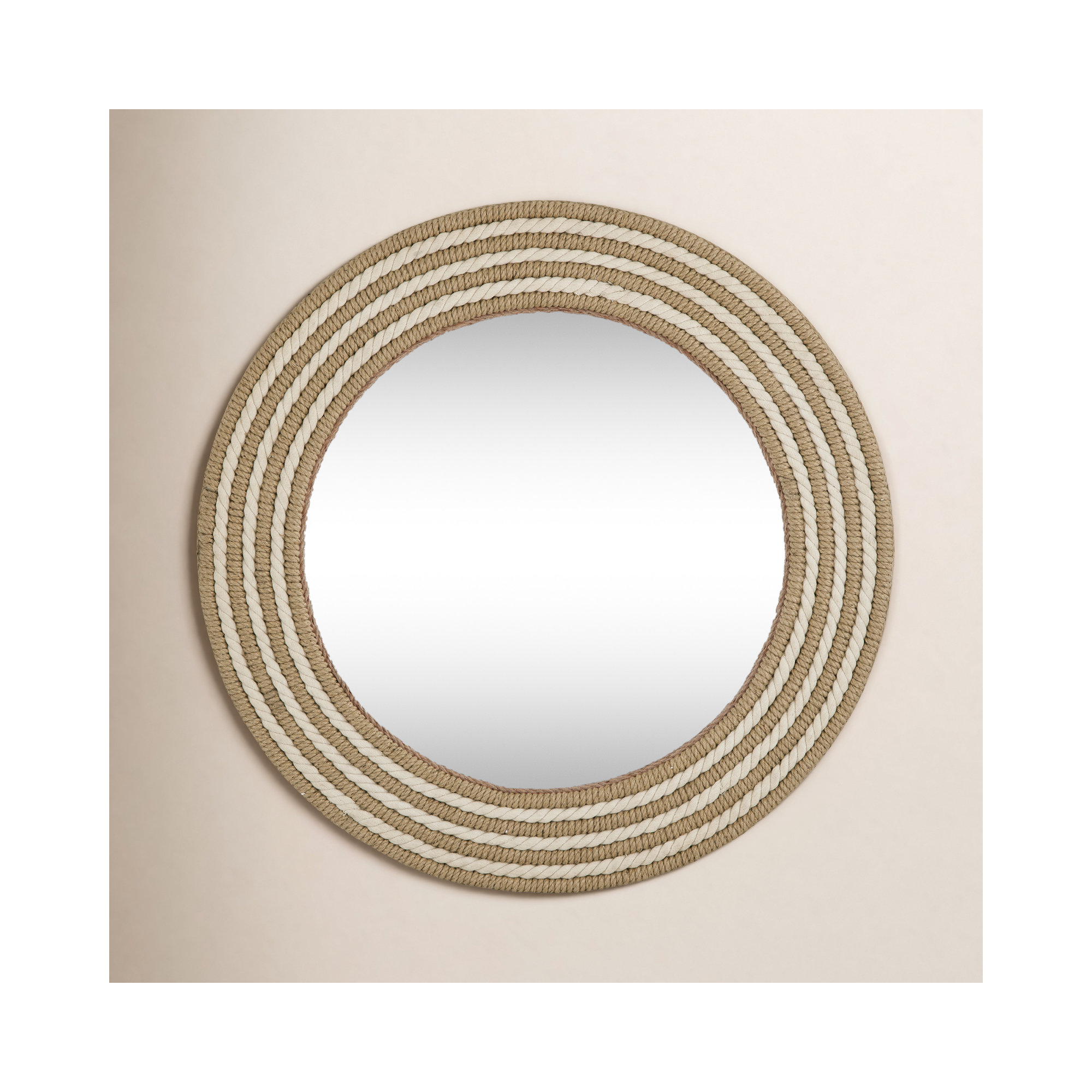 Cabrera Rope Round Wall Mirror