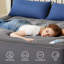 Surmatelas en duvet synthétique 2 po BEDLORE®-1893611813-1902195982