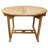 Cosper Round to Oval Teak Outdoor Extension Dining Table, 47'' round to 71'' Oval -123143820