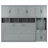 Twin Bed - Gray Transform Your Bedroom Organization Space Saving Design