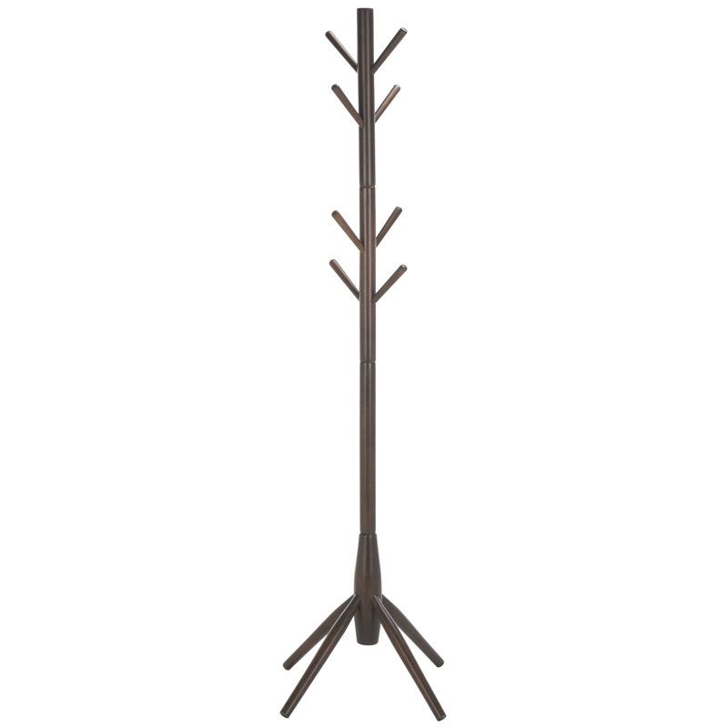 Sergius Coat Stand, Dark Walnut