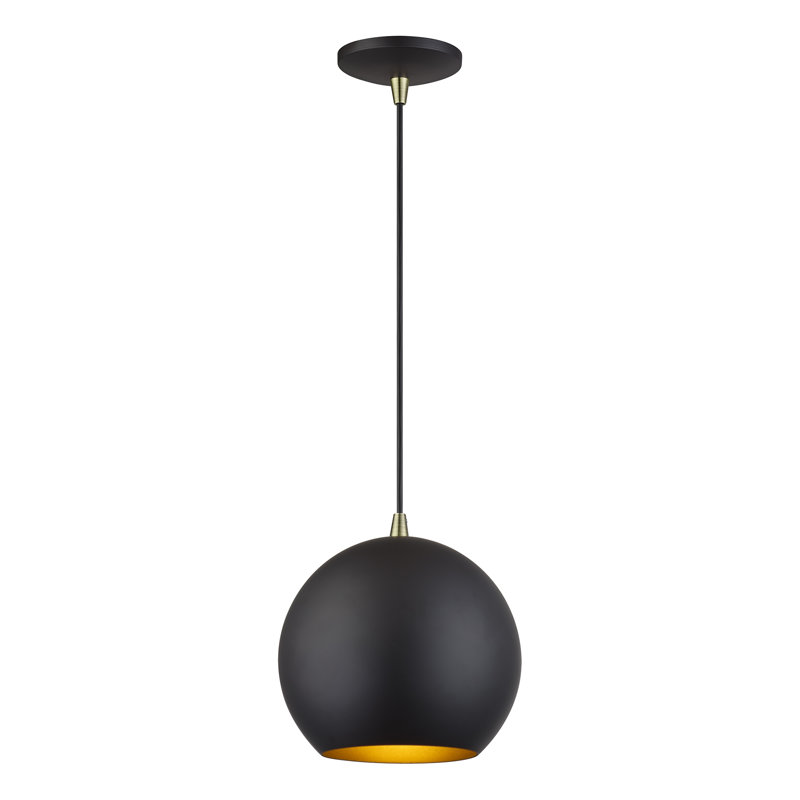 Luminaire suspendu sphère Cavill, Bronze